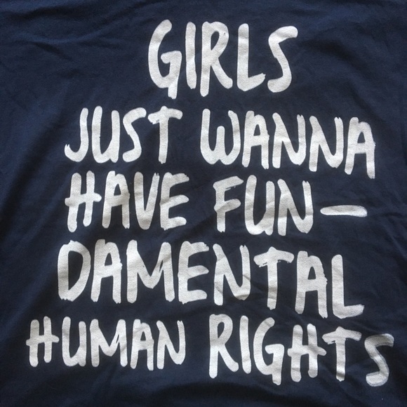 Girls Just Want to Have Fundamental Rights T-shirt - Picture 2 of 4